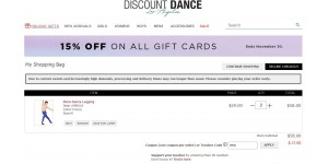 Discount Dance coupon code