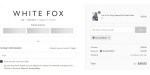 White Fox discount code