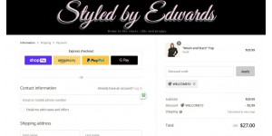 Styled By Edwards coupon code