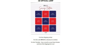 3D Optical Lamp coupon code