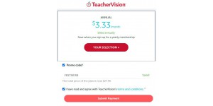 Teacher Vision coupon code