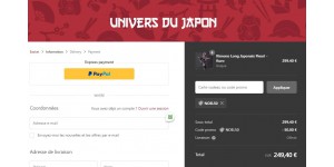 Univers Du Japon coupon code