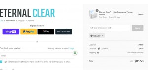 Eternal Clear coupon code