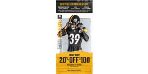 Pittsburgh Steelers Pro Shop coupon code