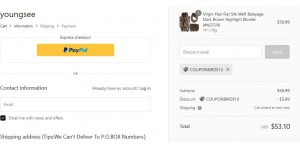 YoungSee coupon code