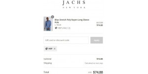 Jachs New York coupon code