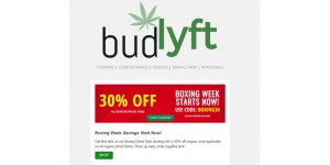 BudLyft coupon code