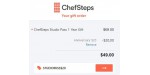 Chef Steps discount code