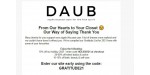 Daub and Design discount code