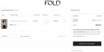 The Fold discount code