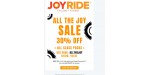 Joy Ride Cycling Studio discount code