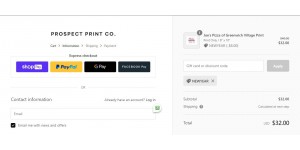 Prospect Print Co coupon code