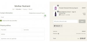 Mother Nutrient coupon code