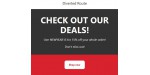 Diverted Route discount code