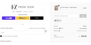 From Zion coupon code