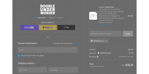Double Under Wonder coupon code