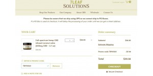 7 Leaf Solutions coupon code