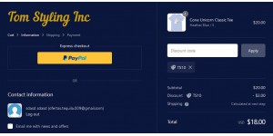Tom Styling coupon code