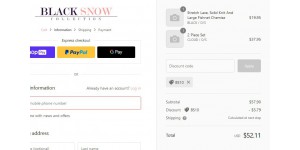Black Snow Collection coupon code