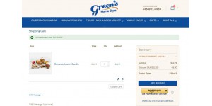 Greens Home Style coupon code