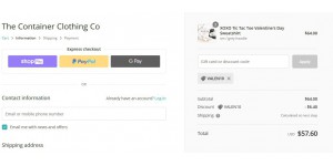 The Container Clothing Co coupon code