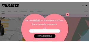 Talk Luxe coupon code