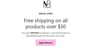 Noticed Beauty coupon code