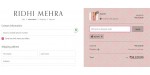 Ridhi Mehra discount code