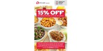 Pei Wei discount code