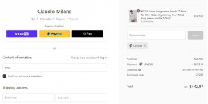 Claudio Milano coupon code