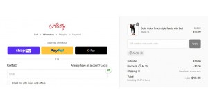 Alelly coupon code
