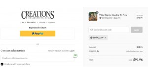 Creations and Collections coupon code