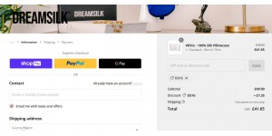 Dreamsilk coupon code