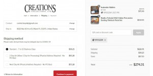 Creations and Collections coupon code