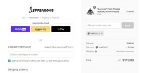 Jeffersons Apparel coupon code