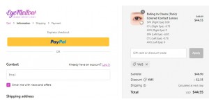 Eye Mellow coupon code