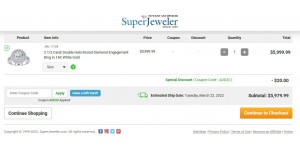 Super Jeweler coupon code