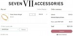 Seven Accessories discount code