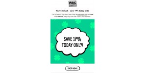 Max Sweets coupon code