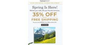 Canvas World coupon code