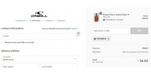 Oneill coupon code