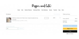 Pepper and Cute coupon code