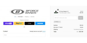 B-Force Bands coupon code