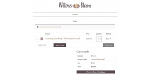 Willows Bloom coupon code