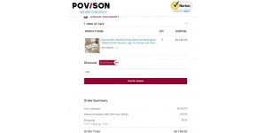 Povison coupon code