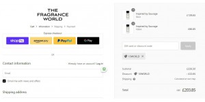 The Fragrance World coupon code
