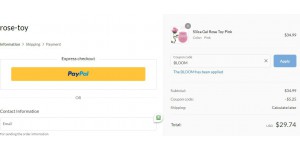 The Rose Toy Offical coupon code