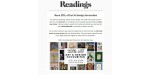 Readings discount code