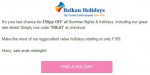 Balkan Holidays discount code