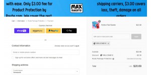 Max Sweets coupon code